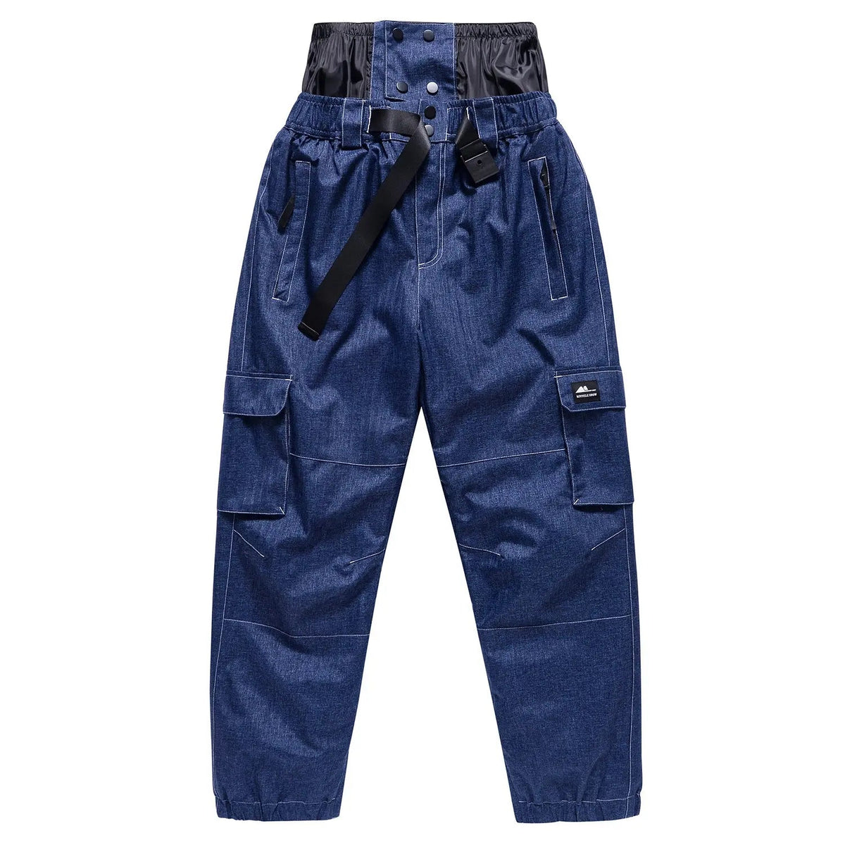 Denim Insulated Snowboarding Pants Anorak Ski Pants