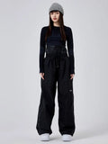 Girls Plus Size Baggy Snow Pants