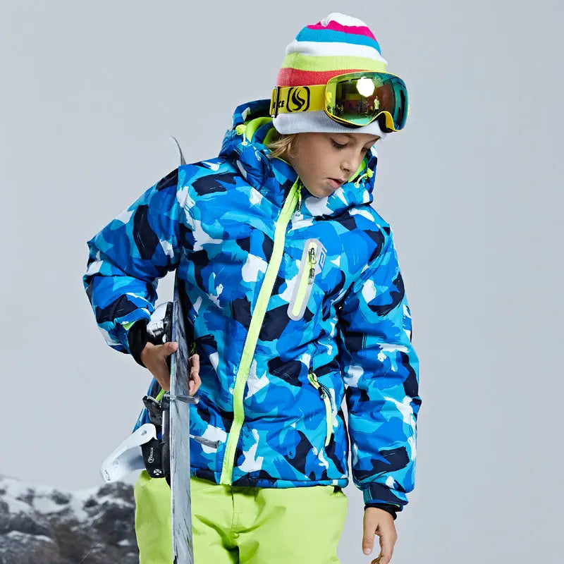 HOTIAN Boys Ski & Snowboard Jacket