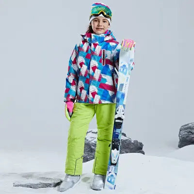 Girls and Boys Insulated Snow Jacket & Pants
