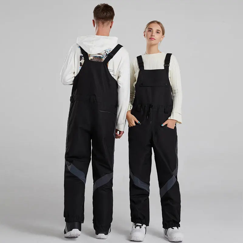 Mens Reflective Snow Bibs & Pants