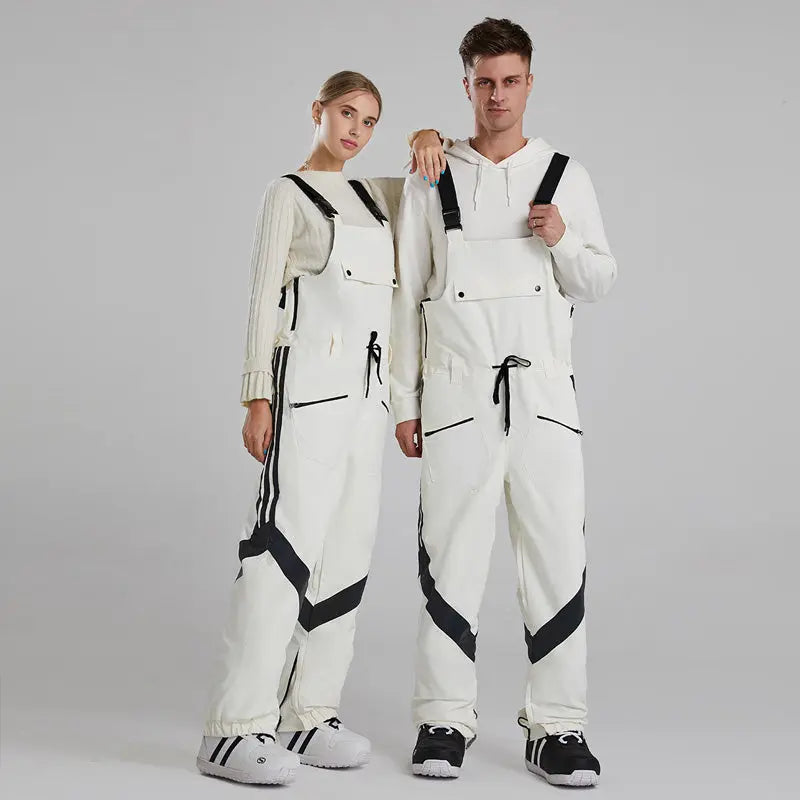 Mens Reflective Snow Bibs & Pants
