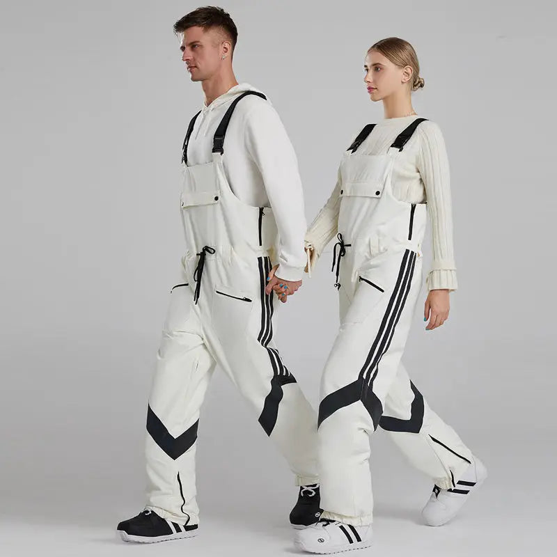 Mens Reflective Snow Bibs & Pants