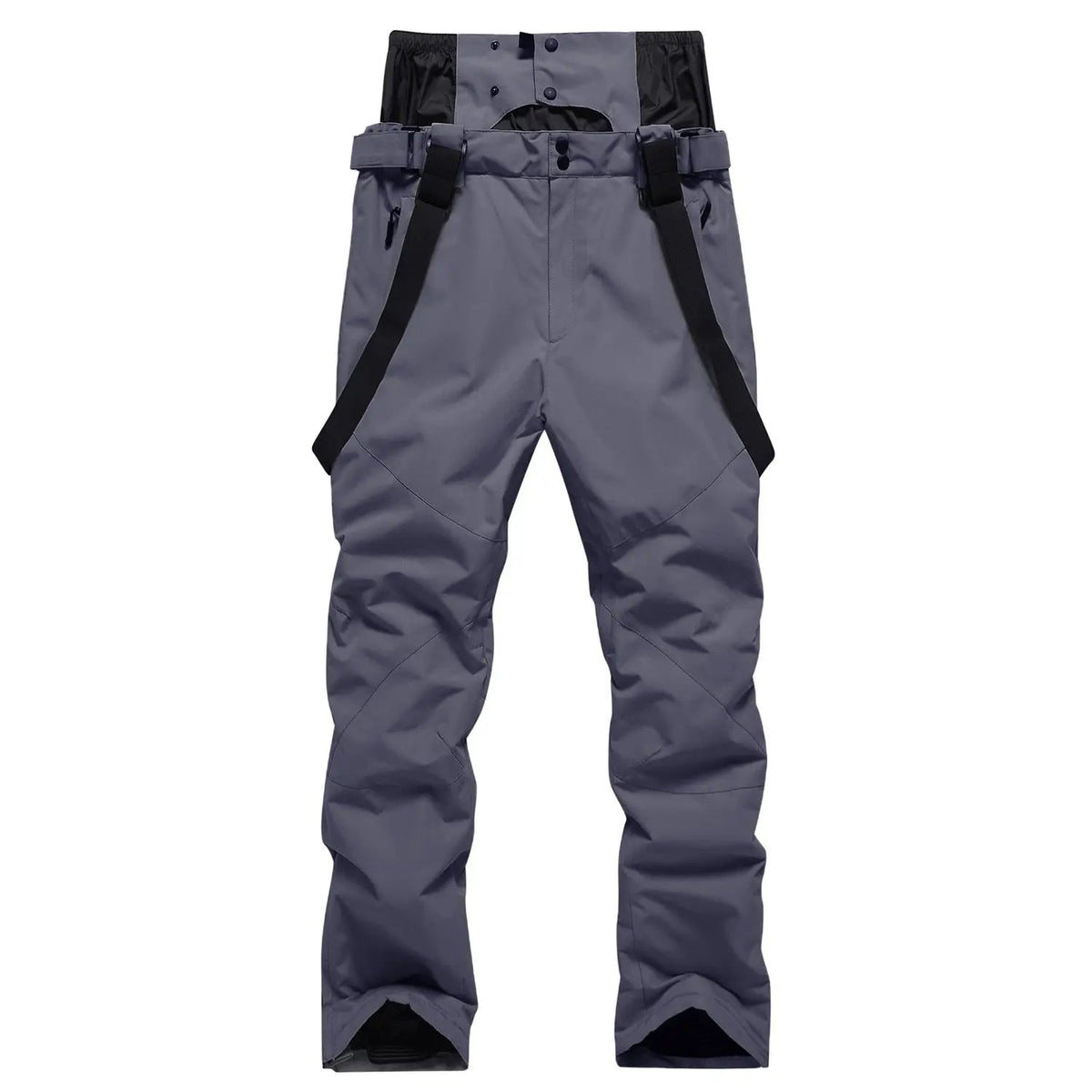 Solid Color Unisex Detachable Ski Bibs & Pants Windproof Outdoor Pants