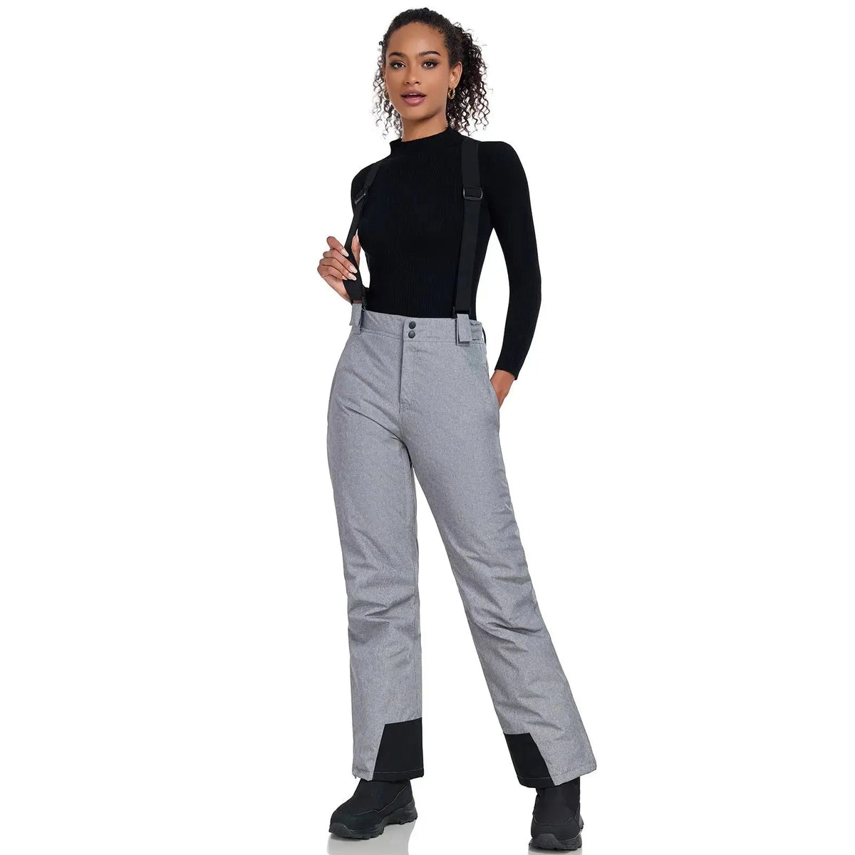 HOTIAN Women's Ski Pants Insulated Winter Snowboard Pants Bibs