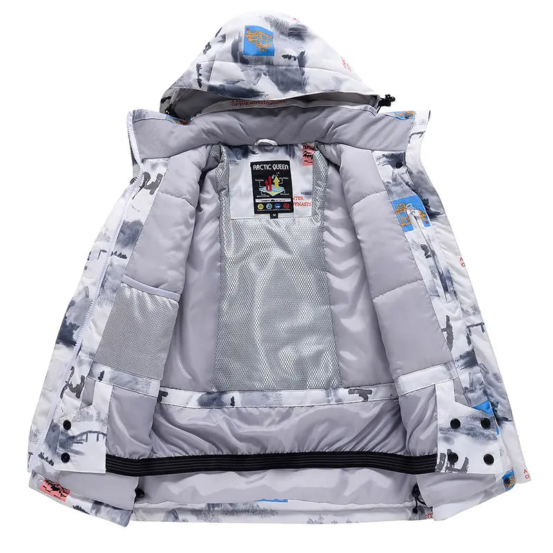 Hotian Children Hooded Insulated Snow Skiing Jacket