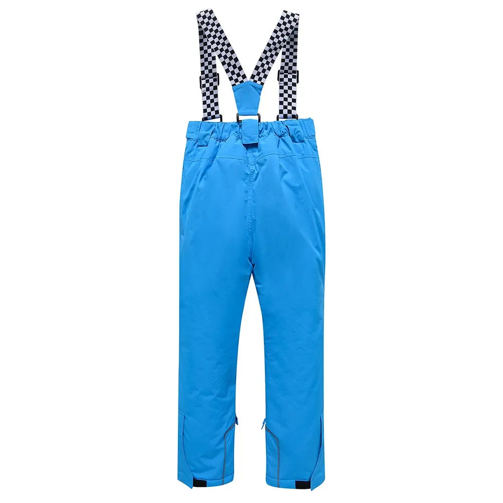 Kids Outdoor Ski Bibs Pants Waterproof Snow Pants