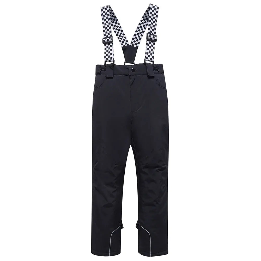 Kids Outdoor Ski Bibs Pants Waterproof Snow Pants