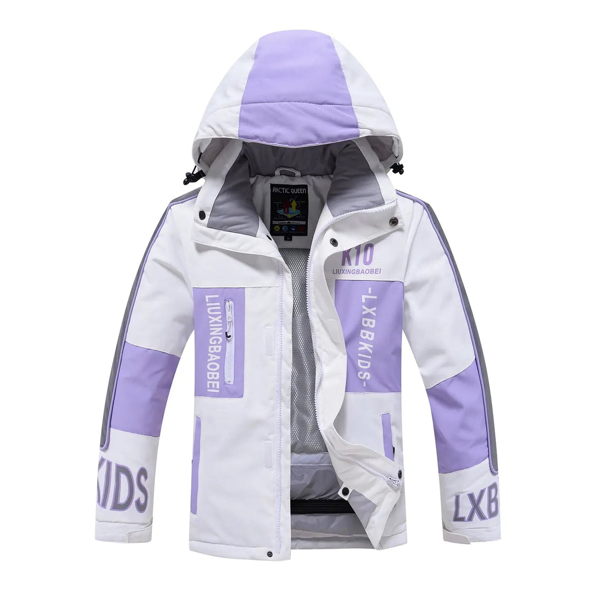 2024 Winter Kids Hooded Insulated Snow Jacket