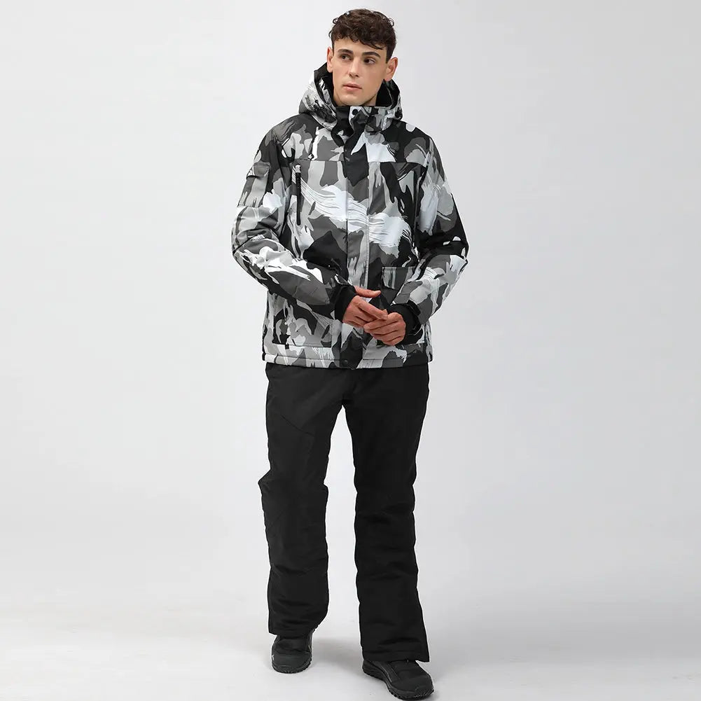 Hotian Men Insulated Skiing Shell Jacket