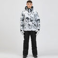 Hotian Men Insulated Skiing Shell Jacket Hooded