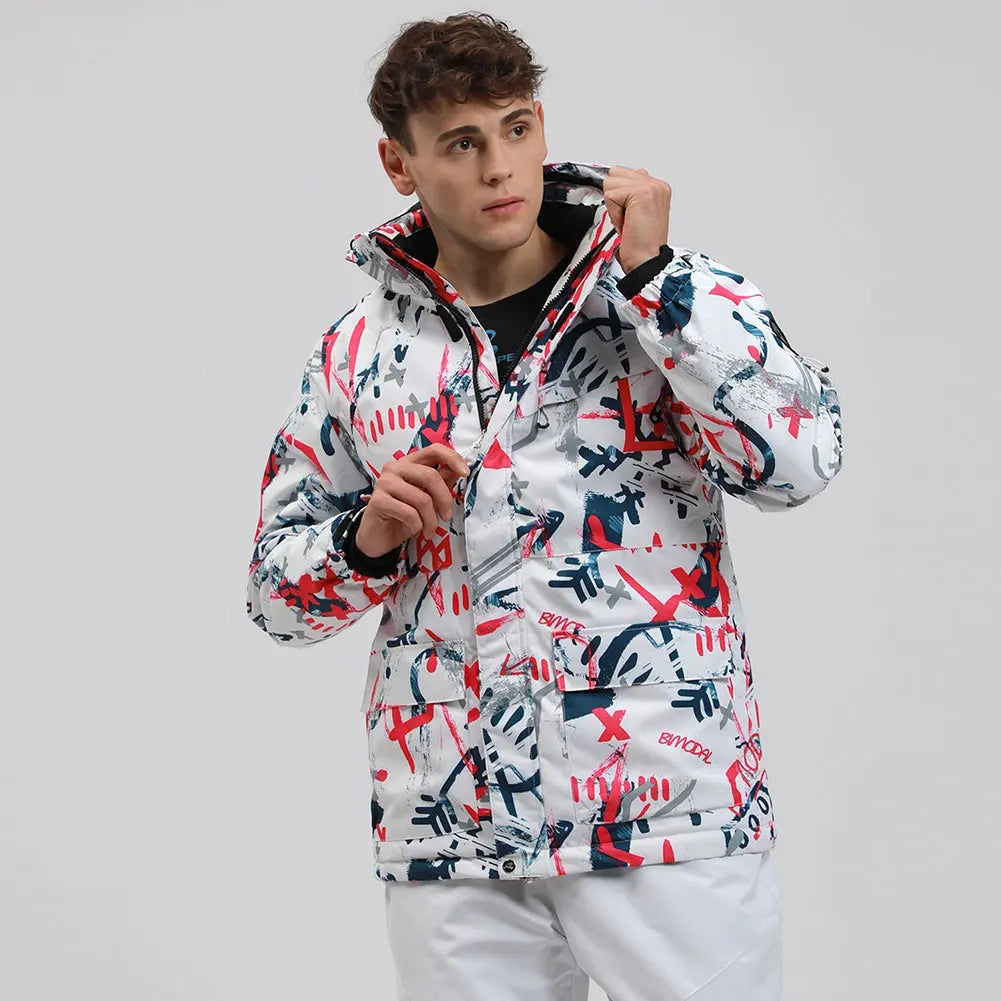 Hotian Men Skiing Shell Insulated Jacket