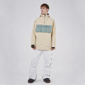 Hotian Waterproof Men Snowboarding Ski Anorak Hoodie Jacket