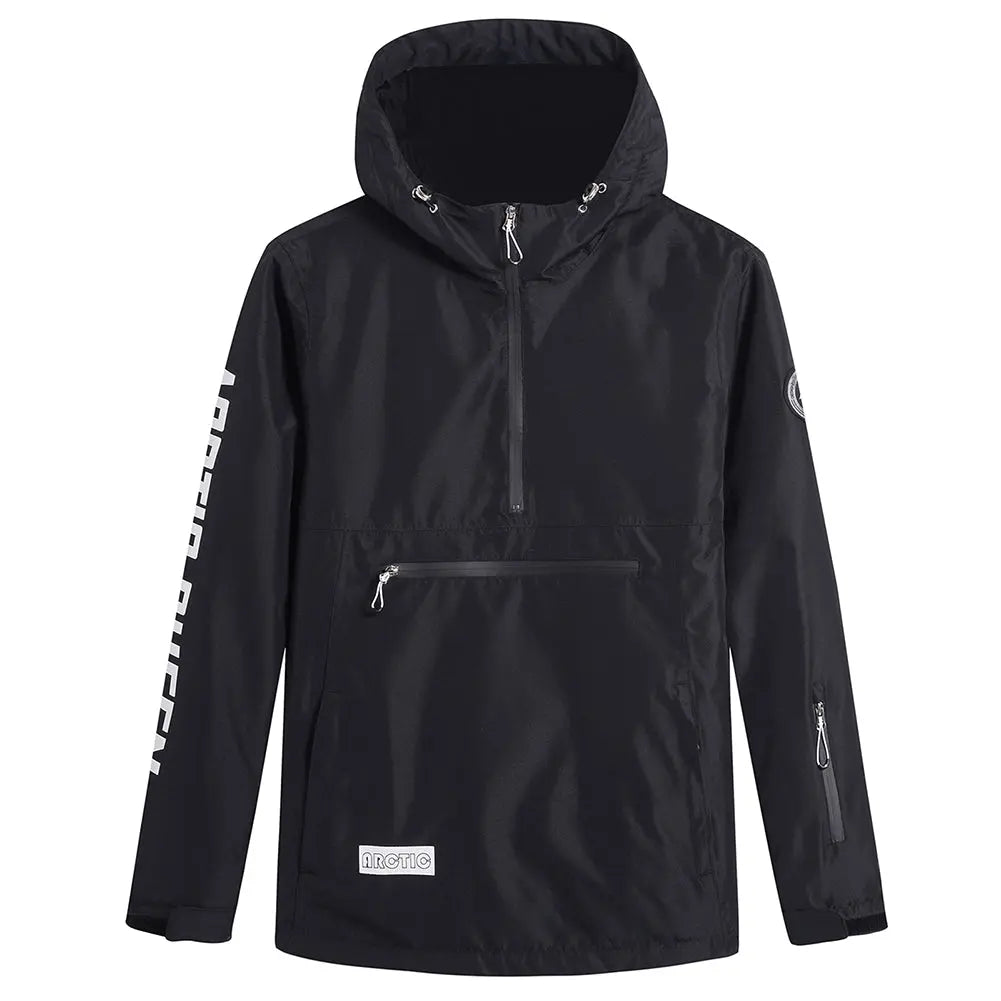 Designer Ski jackets for Couple Youngth Athletic Half-zip Ski Hoodies