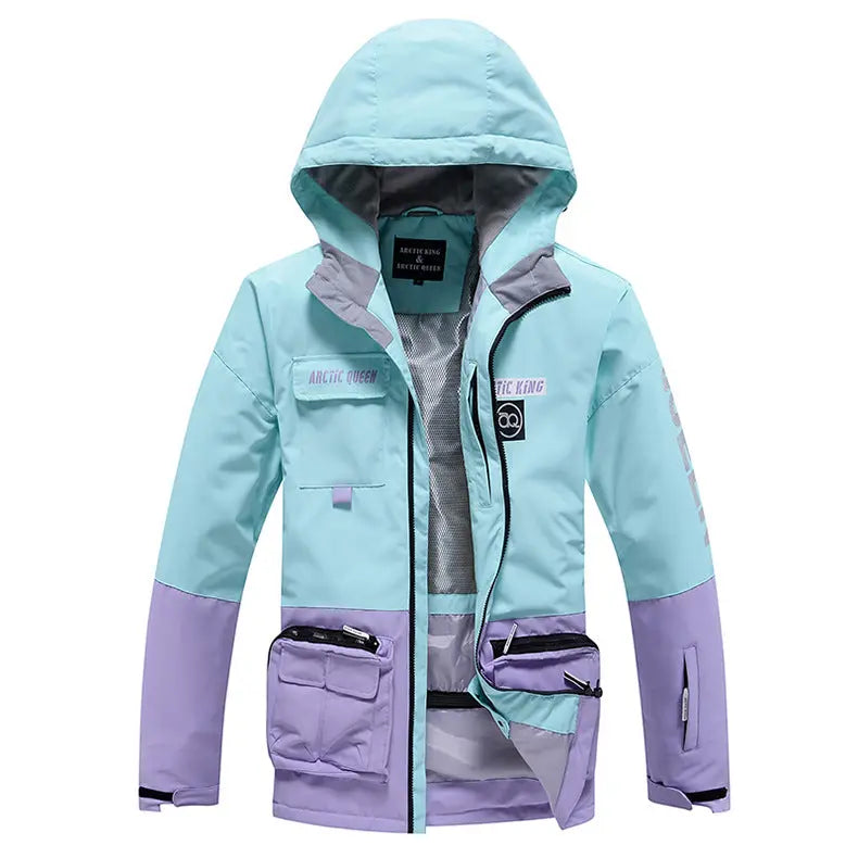Best Ski Coat for Winter Unisex Ski Insulated Cargo Jacket
