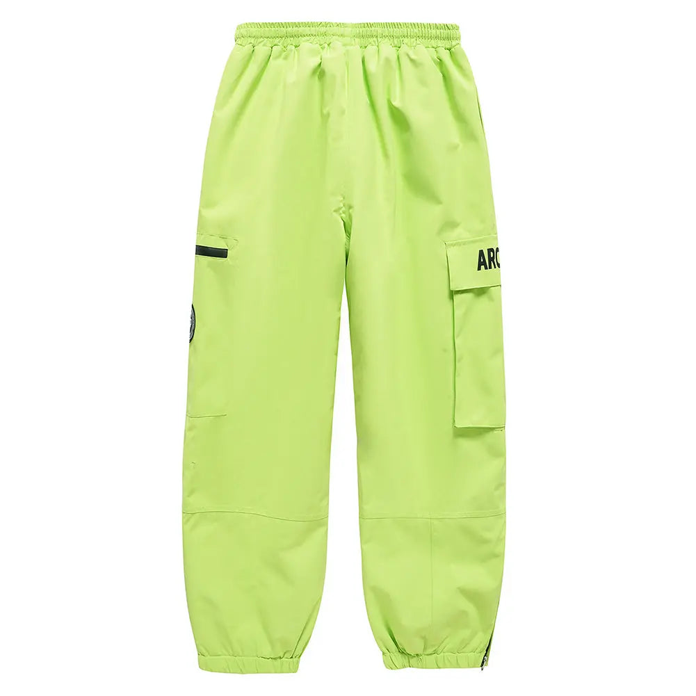 Hotian Women Skiing Snow Cargo Jogger Pants