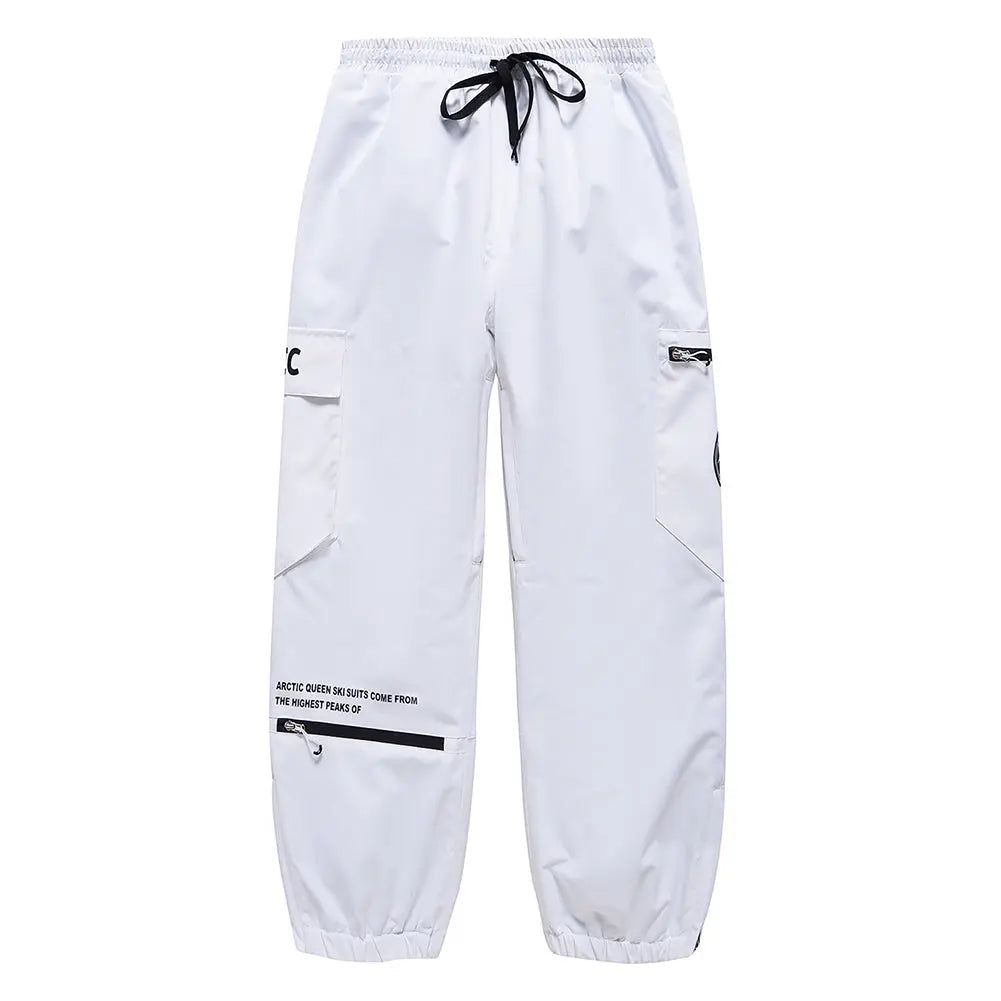 Hotian Women Skiing Snow Cargo Jogger Pants