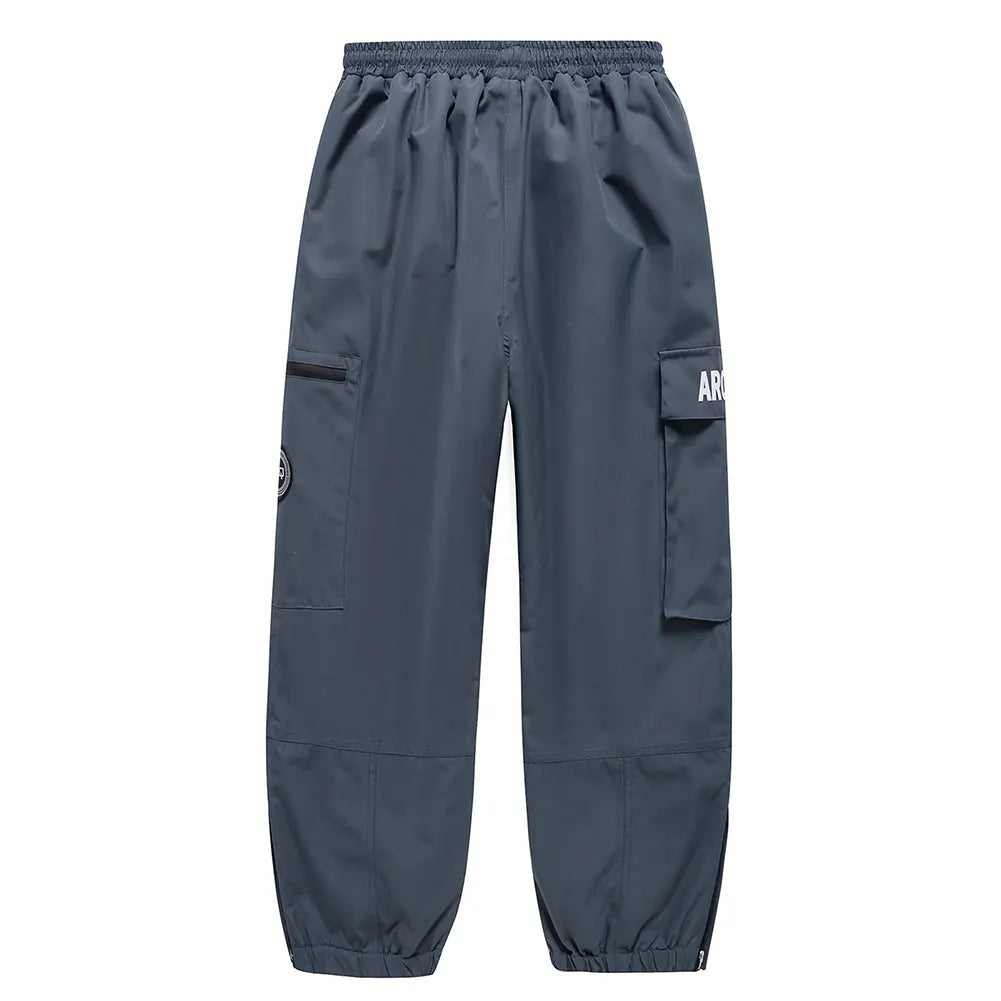 Hotian Women Skiing Snow Cargo Jogger Pants