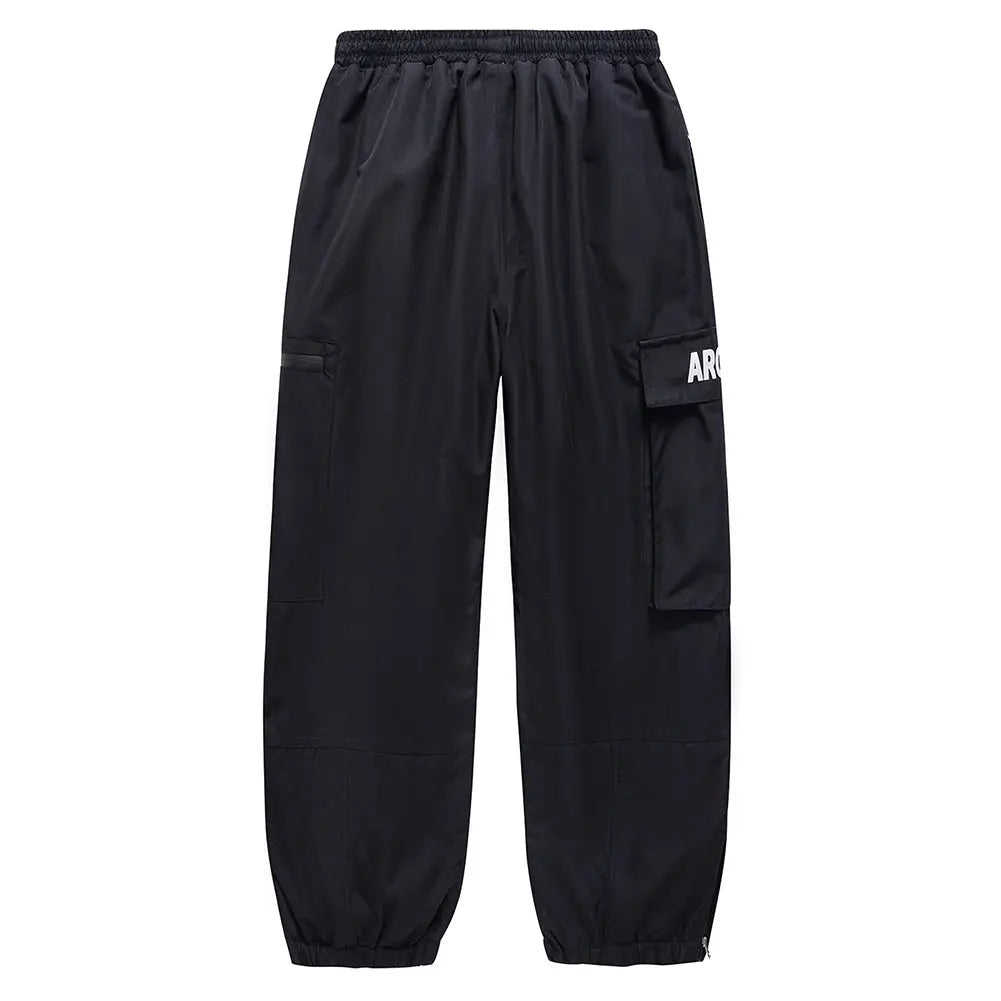 Hotian Women Skiing Snow Cargo Jogger Pants