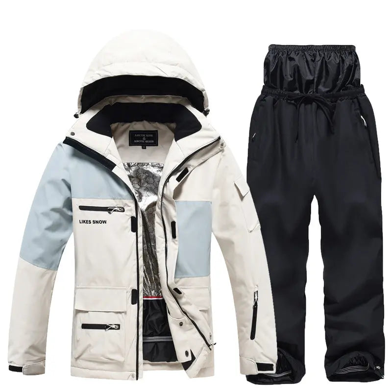 Hotian Women's Snow Jacket & Bib Pants
