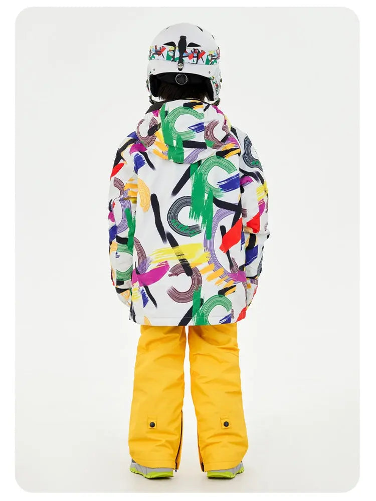 Kids Insulated Ski Jacket | 20K Waterproof Snow Coat