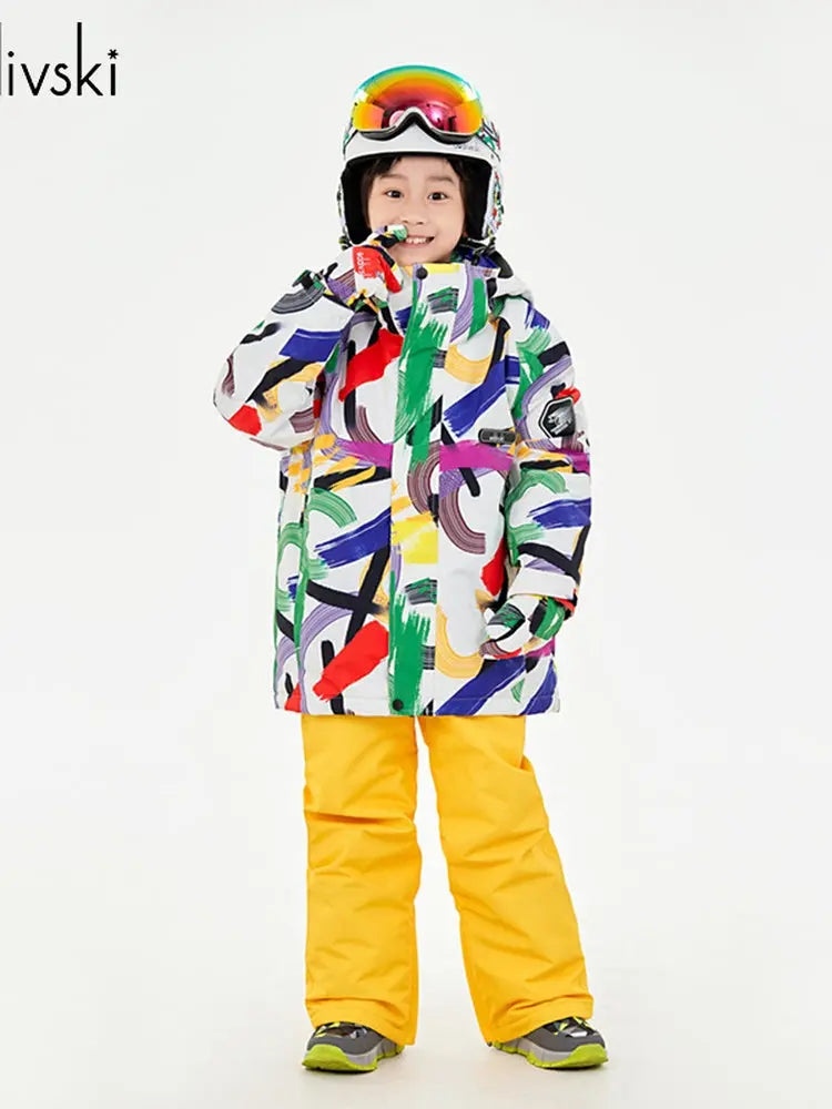 Kids Insulated Ski Jacket | 20K Waterproof Snow Coat