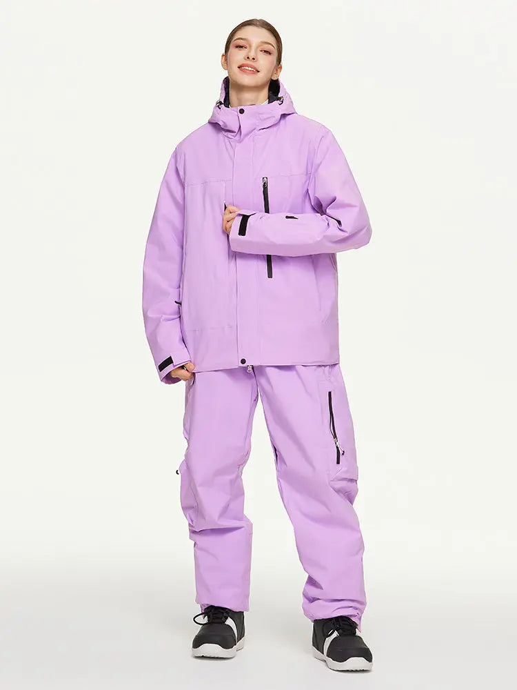 Matched Snow Suits for Women 2 Pieces Ski Jackets & Pants Set