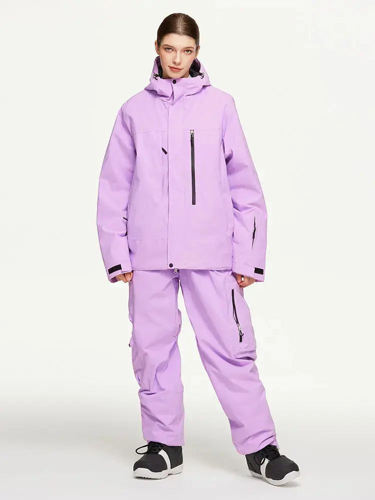 Matched Snow Suits for Women 2 Pieces Ski Jackets & Pants Set