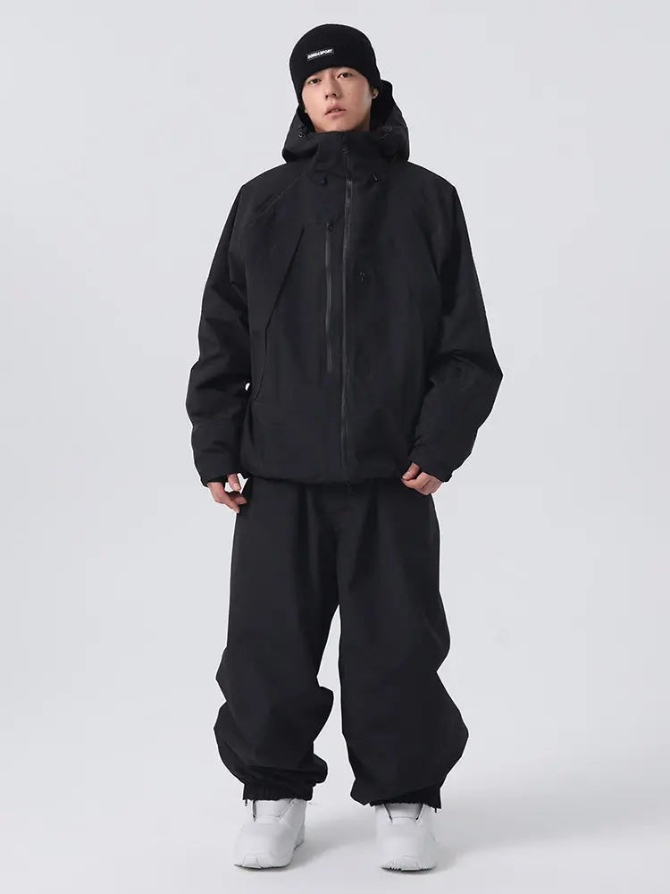 Men's Freestyle Ski Snowboard Jacket & Pants Set