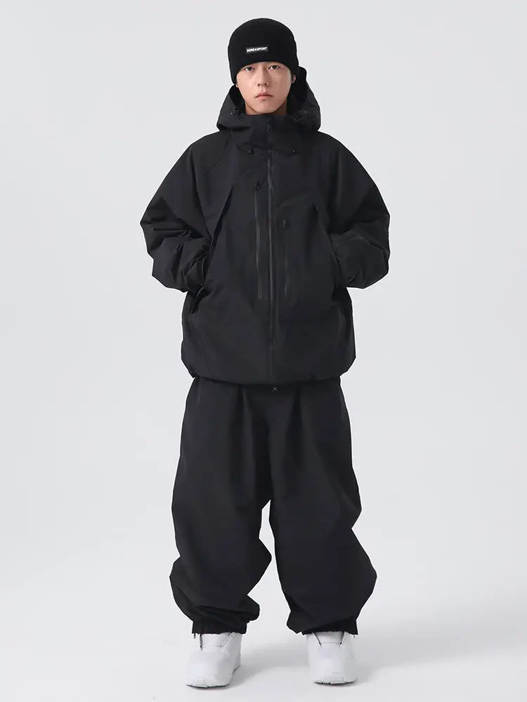 Men's Freestyle Ski Snowboard Jacket & Pants Set