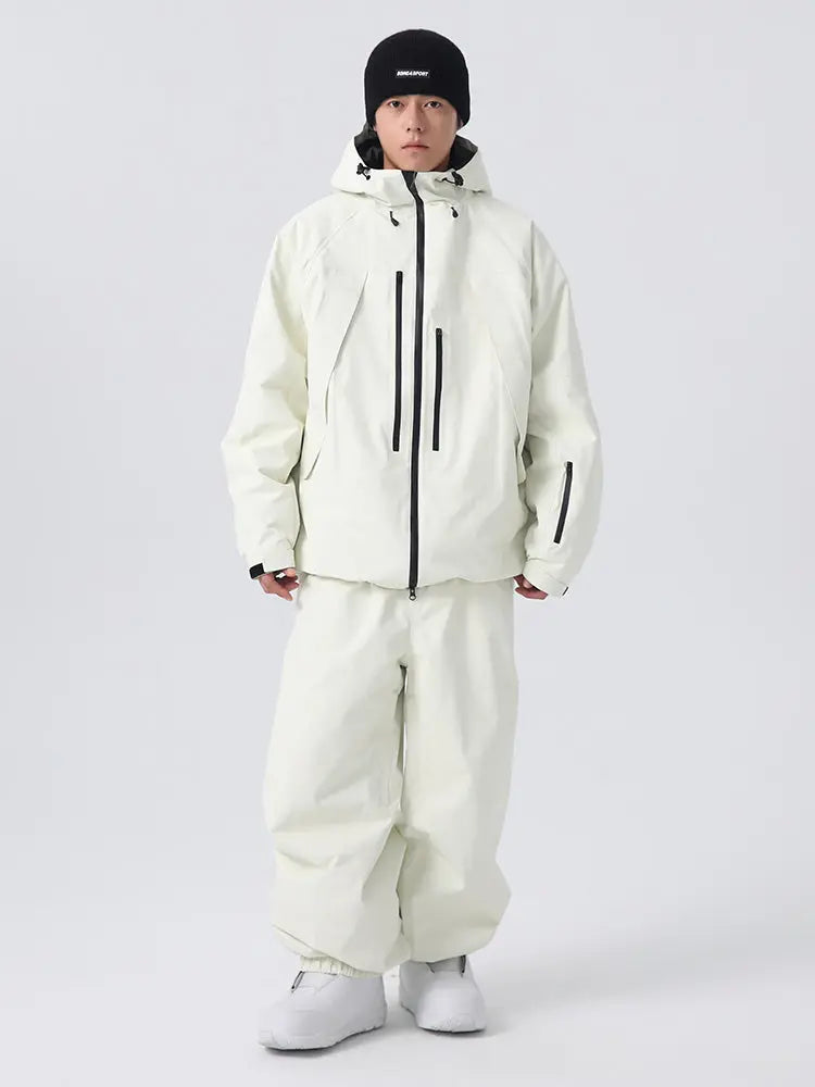 Men's Freestyle Ski Snowboard Jacket & Pants Set