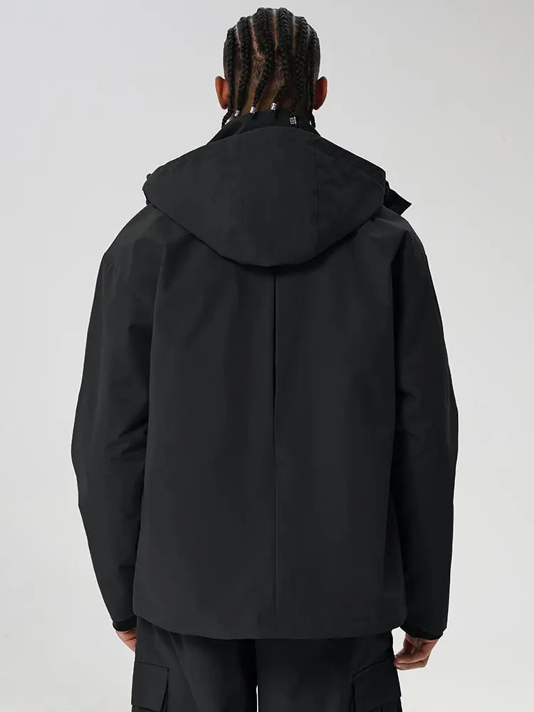 Men's Relaxed Snow Jacket with Inner Snow Skirt
