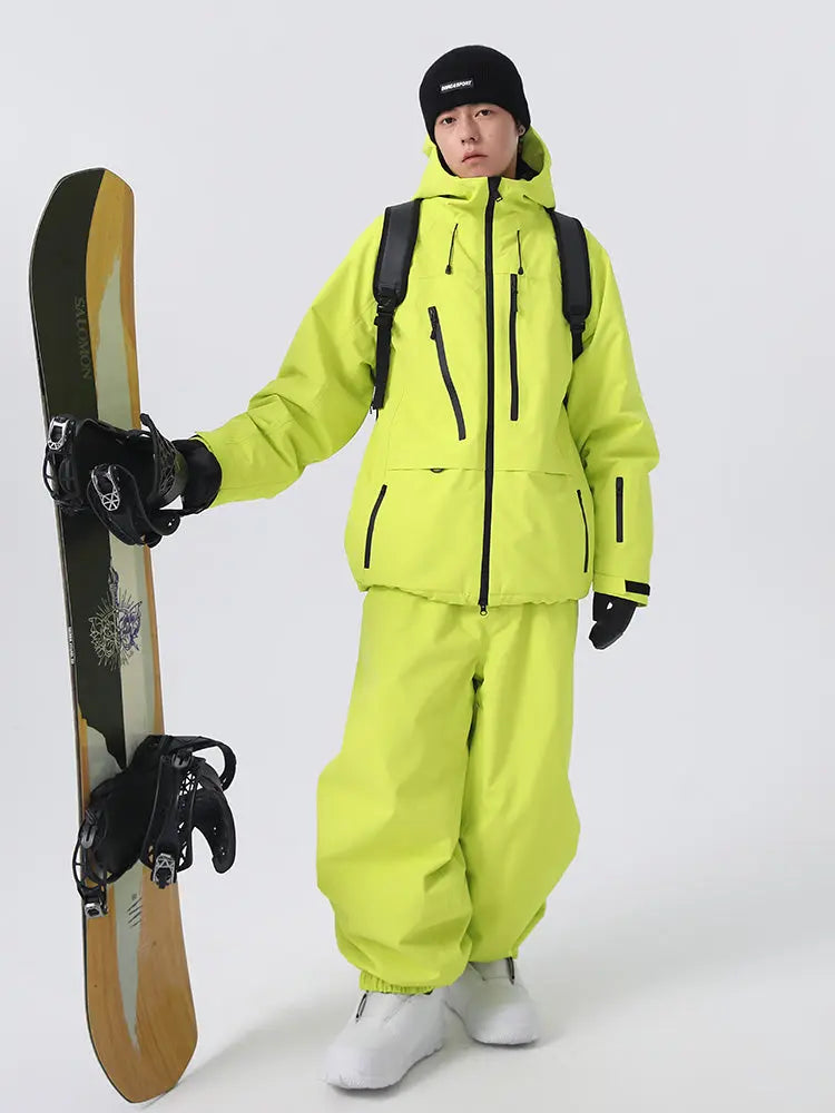 Men's Snowboarding Outfit Baggy Snow Suits