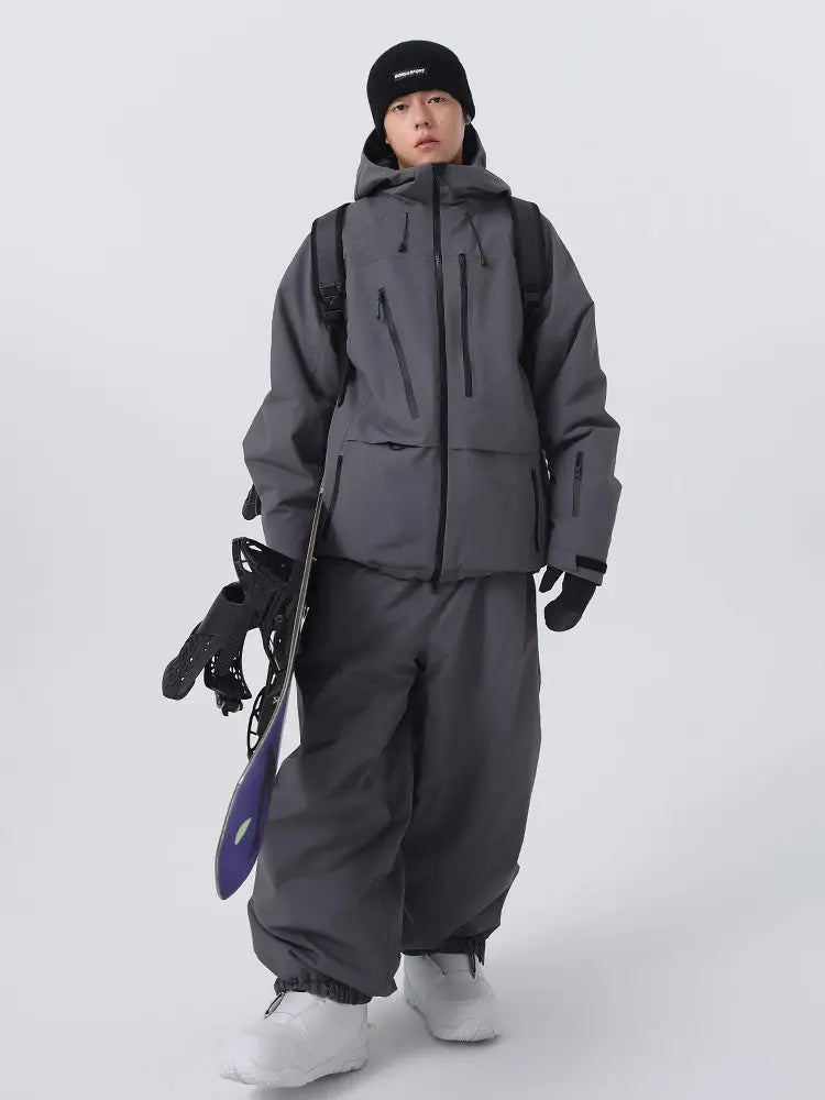 Men's Snowboarding Outfit Baggy Snow Suits