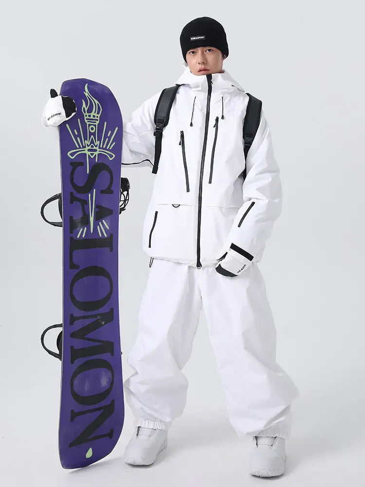 Men's Snowboarding Outfit Baggy Snow Suits