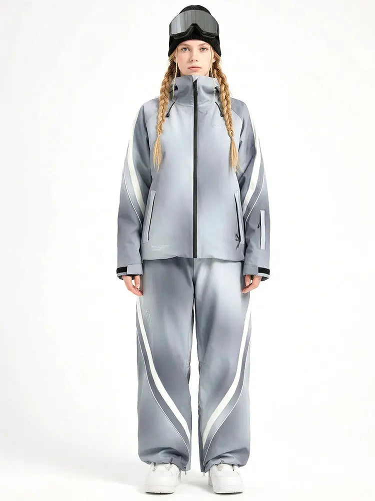 Unisex 3L Gradient Ski Suit | Waterproof Hard Shell Jacket & Pants