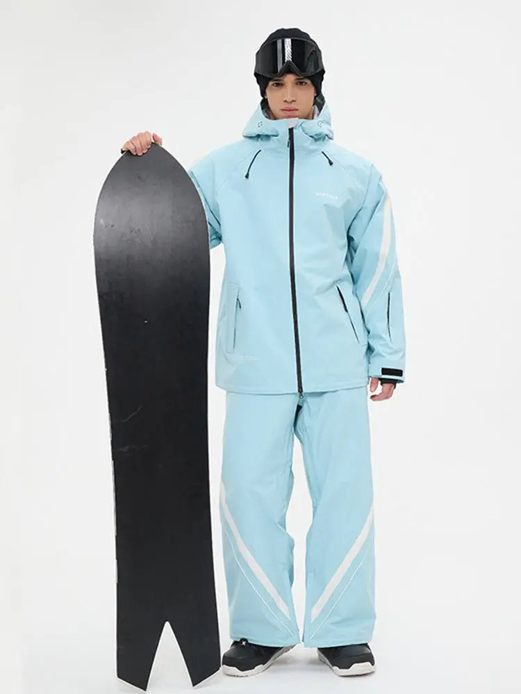 Unisex 3L Gradient Ski Suit | Waterproof Hard Shell Jacket & Pants