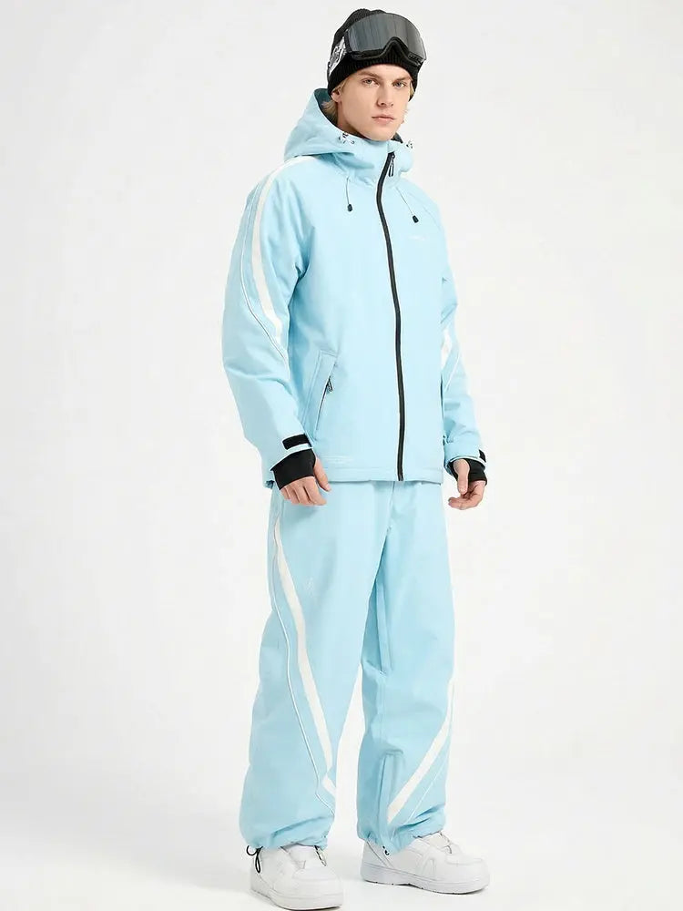 Unisex 3L Gradient Ski Suit | Waterproof Hard Shell Jacket & Pants