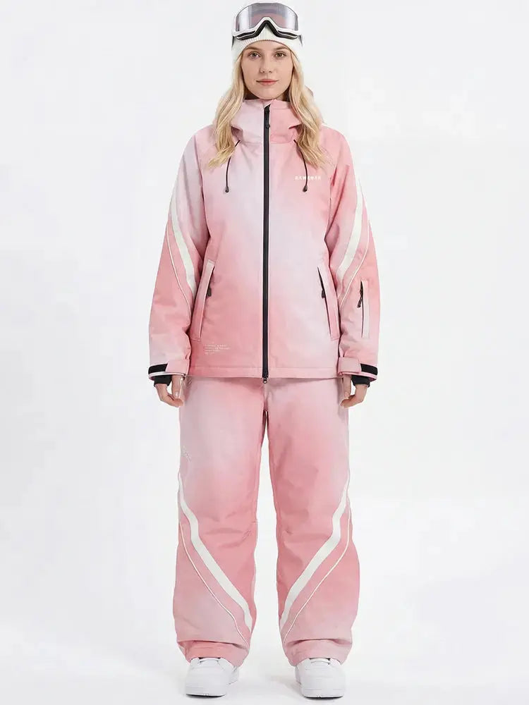 Unisex 3L Gradient Ski Suit | Waterproof Hard Shell Jacket & Pants