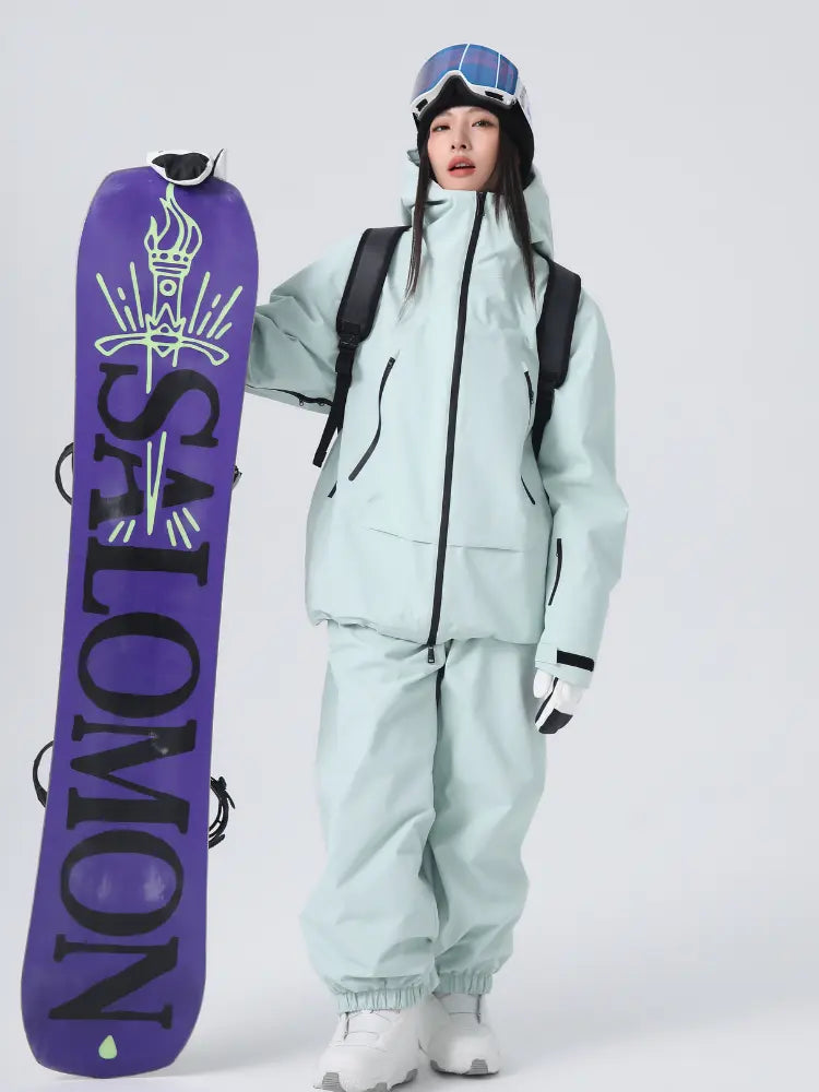 Unisex 3L Winter Insulated Ski Jacket –Searipe