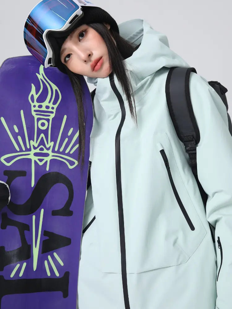 Unisex 3L Winter Insulated Ski Jacket –Searipe