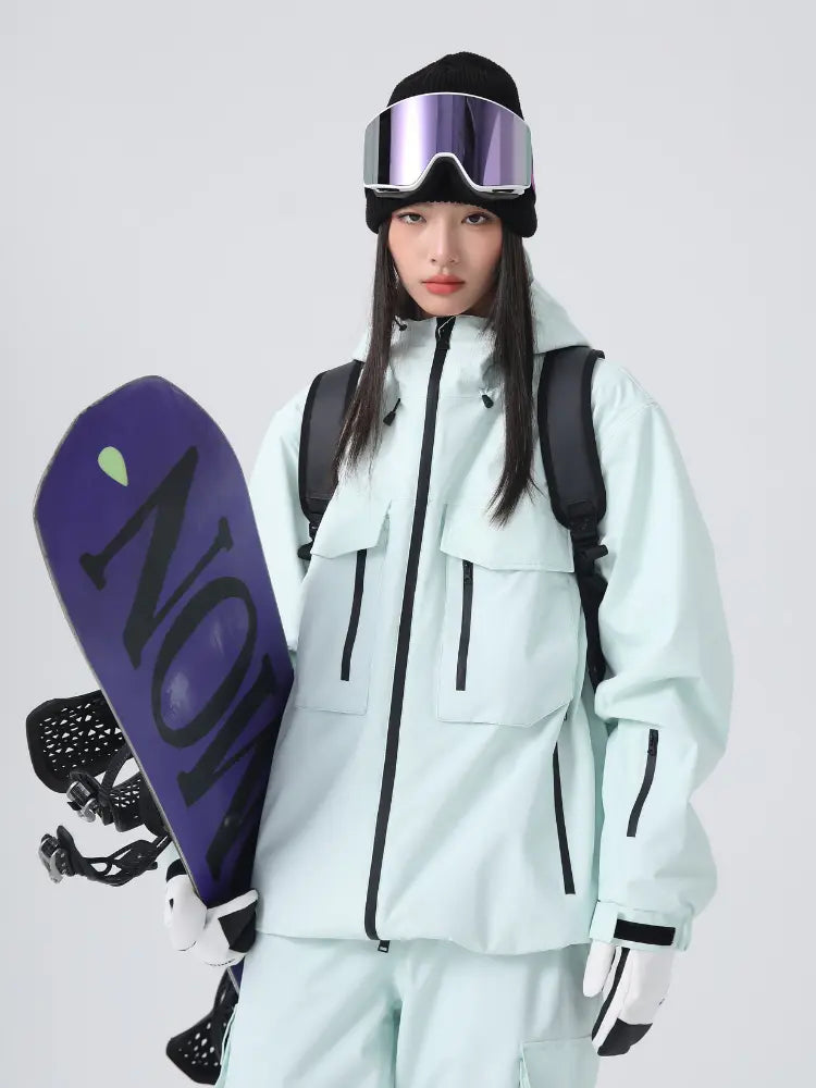 Unisex Insulated 3L Snowboard Jacket Ski Essential