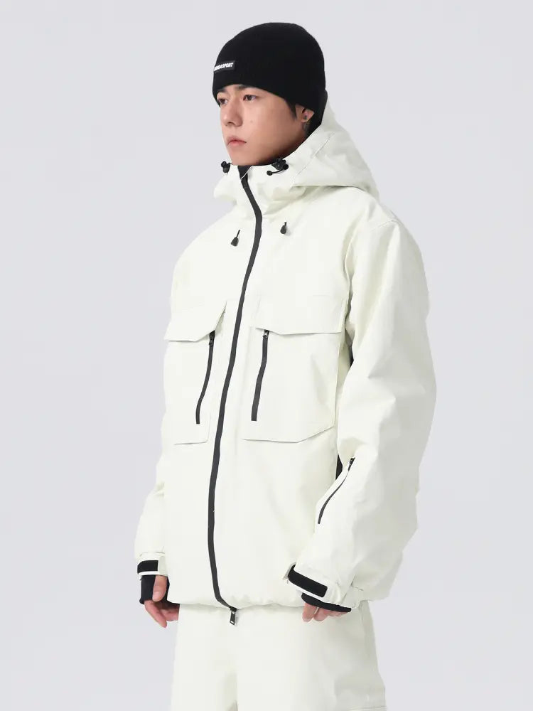 Unisex Insulated 3L Snowboard Jacket Ski Essential