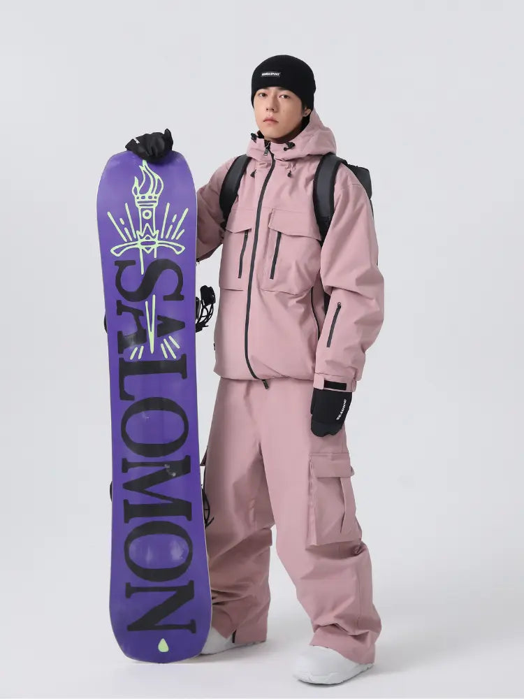 Unisex Insulated 3L Snowboard Jacket Ski Essential