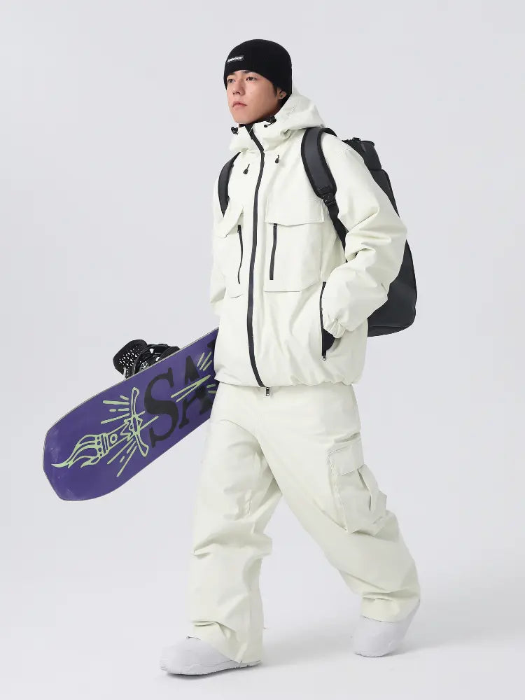 Unisex Insulated 3L Snowboard Jacket Ski Essential