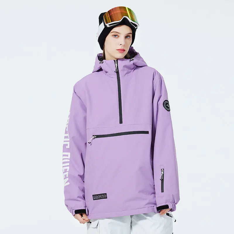 Designer Ski jackets for Couple Youngth Athletic Half-zip Ski Hoodies