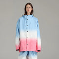 Women Downhill Ski Cargo Jacket Waterproof Snowsuits