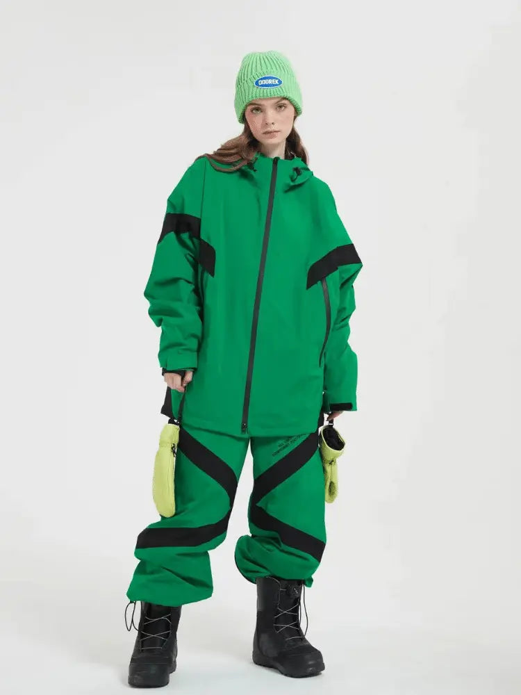 Women Men 3L Adventure Snow Suits Top Level