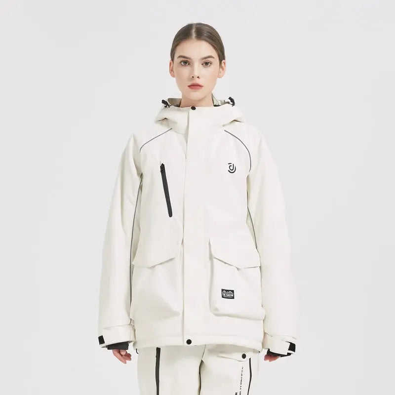Women Outdoor Mountain Rider Snow Jacket