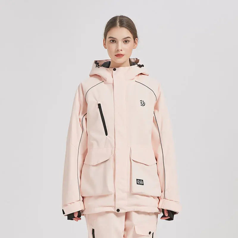 Women Outdoor Mountain Rider Snow Jacket